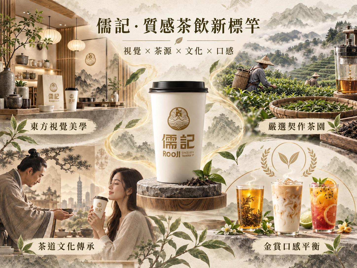 儒記 茶飲新標竿