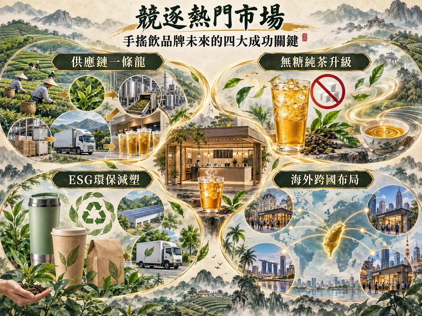 手搖飲品牌四大成功關鍵