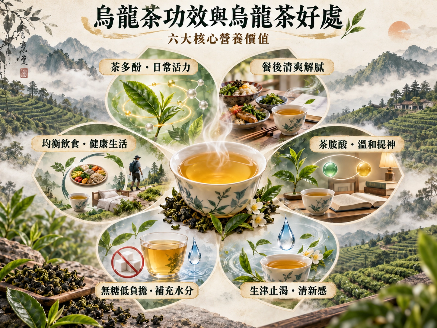 烏龍茶六大功效